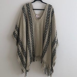 Free People poncho